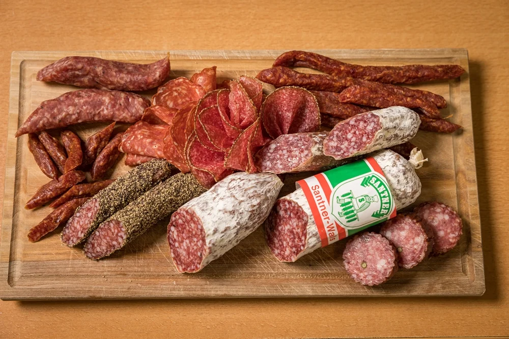 Salami und Aufschnitt